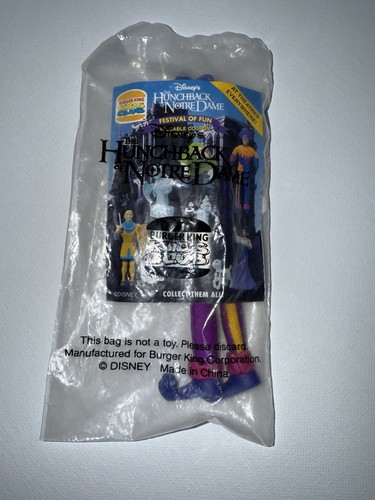 Humpback of Notre Dame Burger King Collector Series Clopin Jester Figur 1996 - Bild 2 von 4