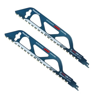 Säbelsägeblätter Hartmetall Holz Stein Ziegel Beton Porenbeton 2er Pack