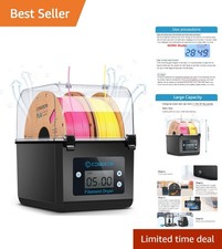 3D Printer Filament Dryer Box, 3D Filament Storages, Keeping Filaments Dry Du...