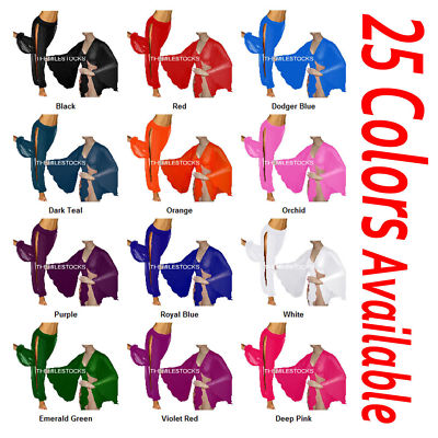 TMS Multi 1 Slit Harem Yoga Pant Top Belly Dance Aladdin Trouser Pantaloons Haut