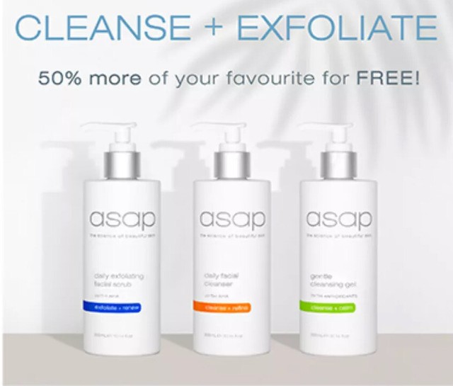 aveeno positively ageless daily exfoliating cleanser