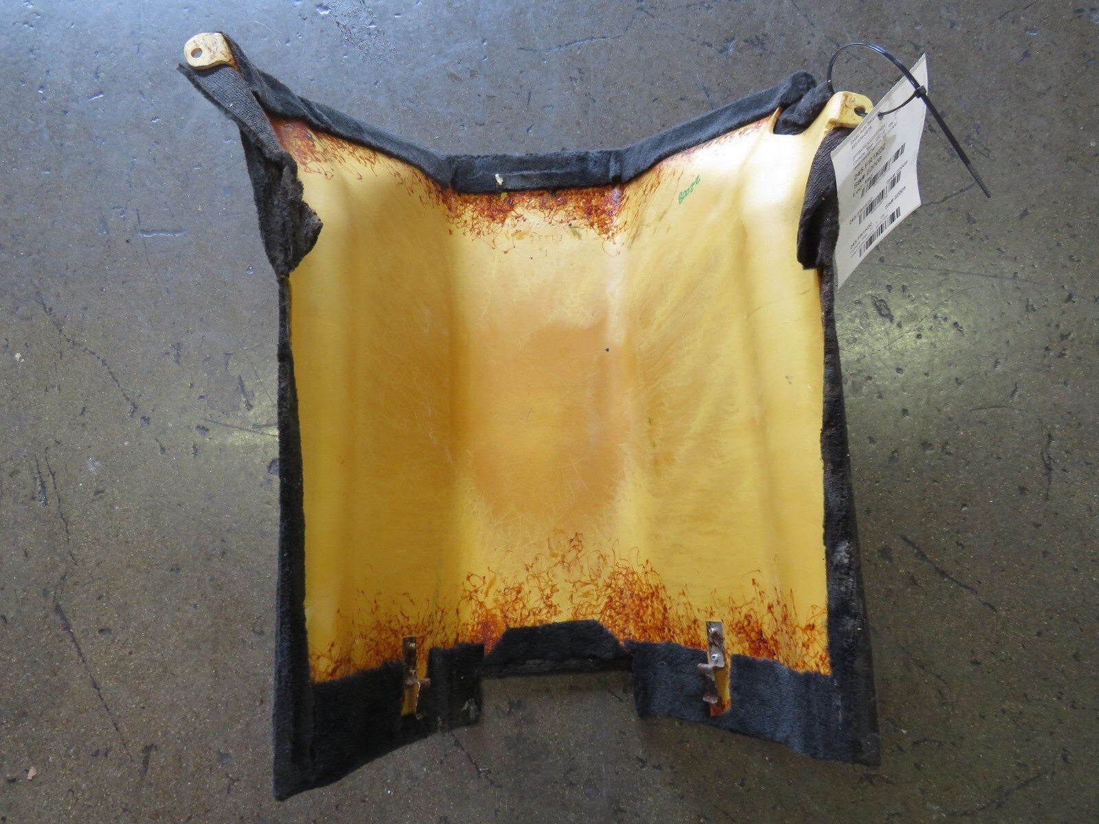 Ferrari 575, Rear Console, Lower Carpet Section, Used, P/N 66167400