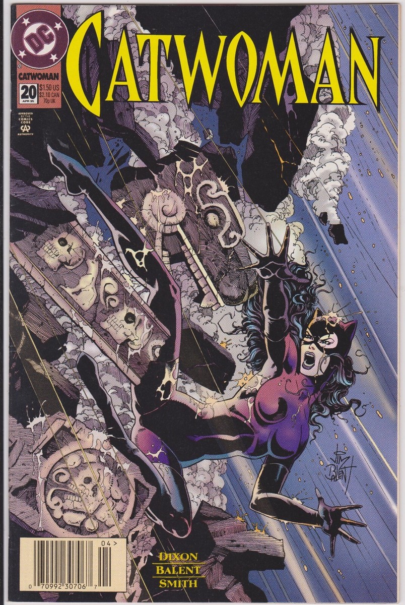 Catwoman Issue #20 Comic Book. Vol 2. Newsstand. Chuck Dixon. DC