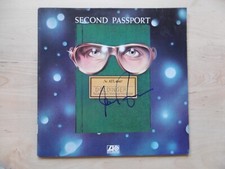 Klaus Doldinger autograph signed LP cover "Passport - Second Passport" vinyl