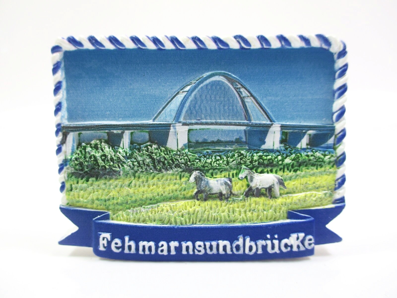 Fehmarn Bridge premium magnet poly souvenir Germany (7)