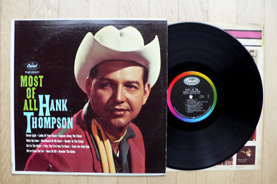 LP Hank Thompson - Most Of All - USA Capitol