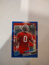 2023 Panini Donruss - Rated Rookie Press Proof Blue #394 YaYa Diaby (RC)(JGA)