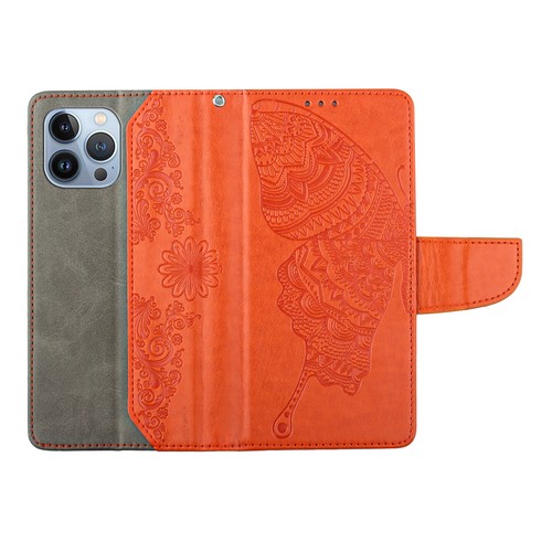 Case for iPhone 14 13 12 11 XS Pro Max XR Plus Leather Wallet Butterfly Pattern - Picture 44 of 57