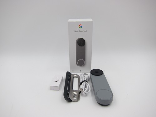 Google Nest GA02076 Video Doorbell Ash