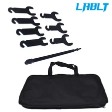 LABLT Pneumatic Fan Clutch Wrench Set Removal Tool Kit For Ford/GM/Chrysler/Jeep