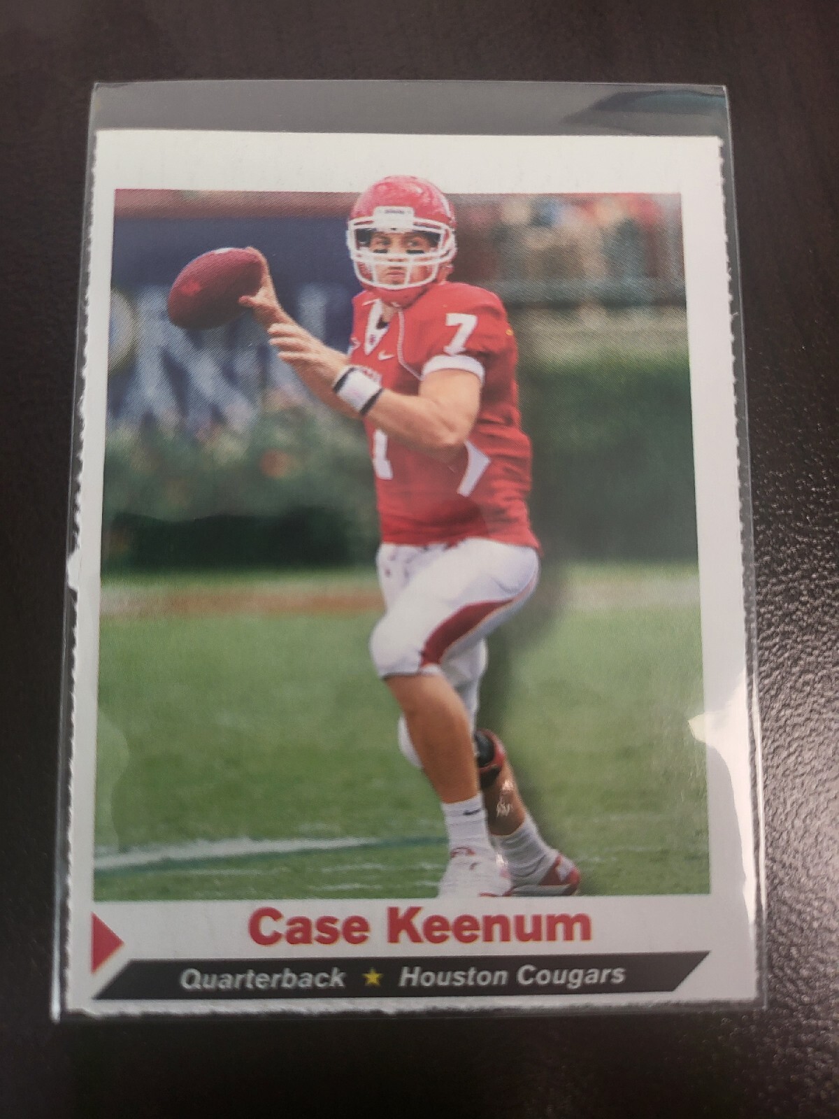 2012 Sports Illustrated Si for Kids football Case Keenum RC #100