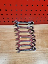 Blackhawk By Proto 7-Piece 0° 3/8" - 3/4" Ratcheting Combination Wrenches