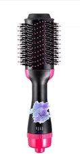 4-In-1 Hair 👩🏻‍🦱Dryer Hot Air Blow Brush Detachable Volumizer Negative Ion.