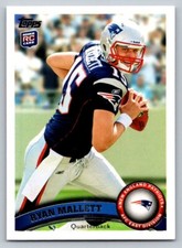 2011 Topps Football #438 Ryan Mallett RC New England Patriots