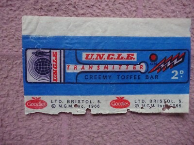 GOODIES - ONKEL SENDER seltene ORIGINALVERPACKUNG um 1966 etwas Papierverlust