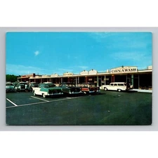 Vintage 1960s Postcard Shopper's Plaza Cape Cod Mass unposted