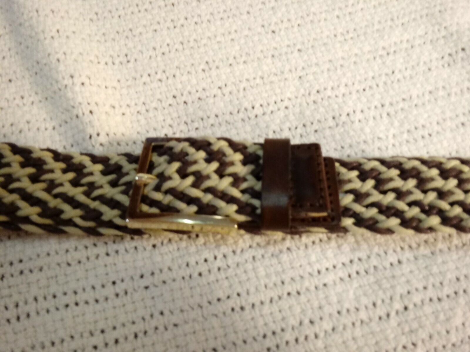 Vintage Braided Natural Twine Rope Macrame String… - image 1