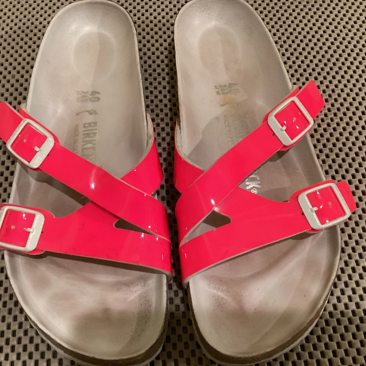 Birkenstock yao 2025 neon pink
