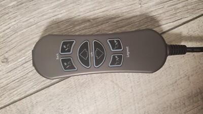 IdeaEuropa 6 Button 5 Pin Prong Remote Handset Controller with USB Hand ...