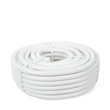 16mm White PVC Water Drainage Condensate Pipe Air Conditioning Up to 30 Meters