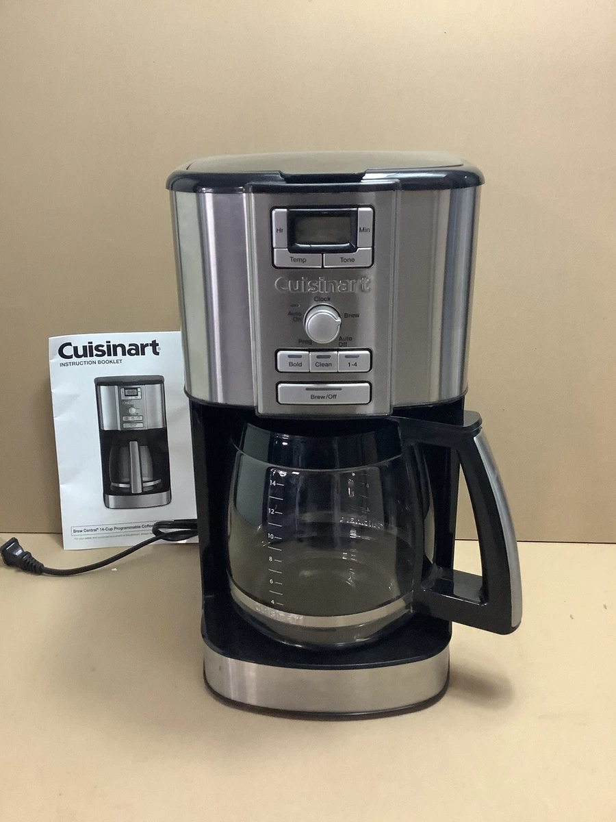 Cuisinart Cafetera programable central de 14 tazas