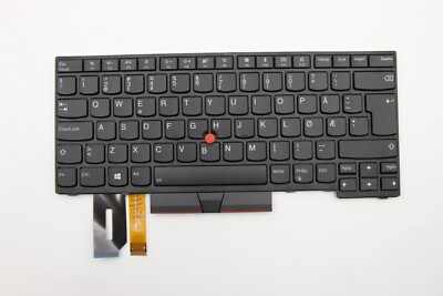 Original 01YP540 Lenovo Thinkpad Tastatur norwegisch backlight