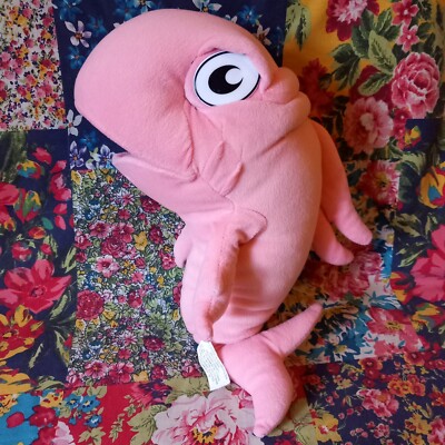 Dr. Seuss 17 ZOLL ROSA FISCH STOFFTIER PLÜSCHTIER DIE KATZE IM HUT FILM NANCO SELTEN 2003