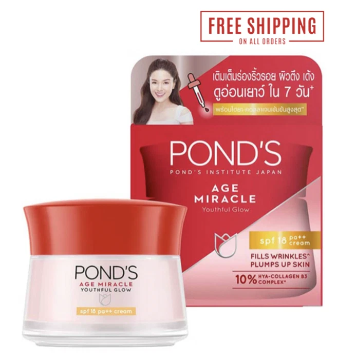 POND'S YOUTHFUL MIRACLE DAY CREAM SPF 15 PA++ LIVRAISON GRATUITE