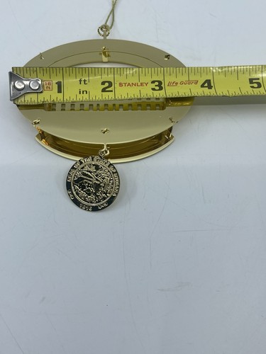 2017 Antrittskugel Präsident Donald Trump Gold Metall Christbaumschmuck - Bild 18 von 20