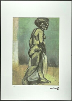 Henri Matisse * 50 X 70 CM * Signed Lithograph * Limited # 42/75