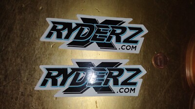 x2 RYDZ  Sticker Decal Original Old stock