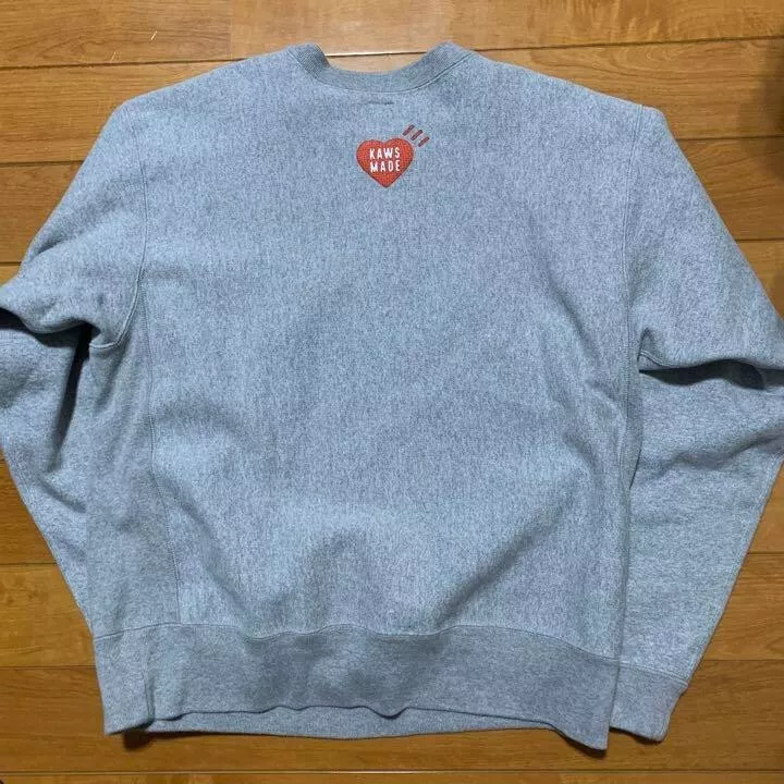 M human made kaws crewneck sweatshirt