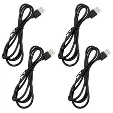 3.3 Feet 22AWG USB 2.0 Male 2 Pin Pigtail Cable Pigtail Opening Power Cord 2 ...