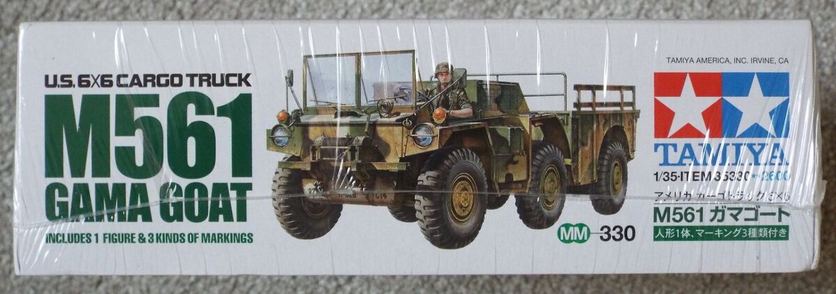 1/35 M561 Gama Goat U.S. 6x6 Cargo Truck Tamiya #35330 1/35 M561 Gama Goat U.S. 6x6 Cargo Truck Tamiya #35330