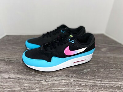 ★【NIKE】★NIKE AIR MAX 1 WASHED DARK BLU.E★24-30cm★ Nike Air Max 1 Black Blue Fuchsia