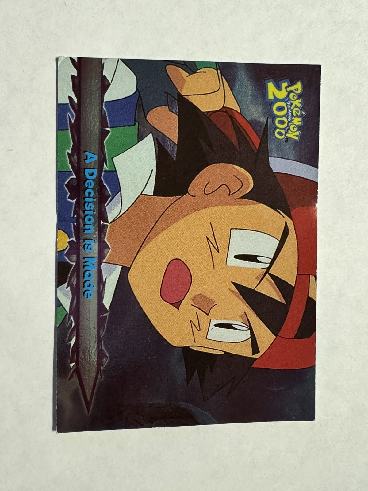 Pokemon Card A Decision is Made 47 TOPPS Pokemon the Movie 2000 Holo Foil 