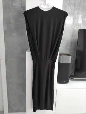 sachin and babi light blue dress Wool maxi dress in black - Didu main image 0