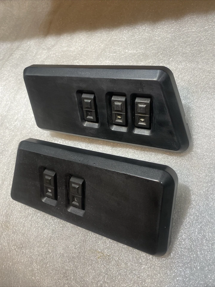 1989-1992 Ford Bronco II Ranger interruptores de janela de energia par esquerda direita 14A335AA - Imagem 3 de 4