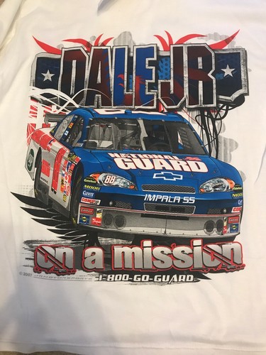 Dale Jr Long Sleeve Tee L - Picture 2 of 3