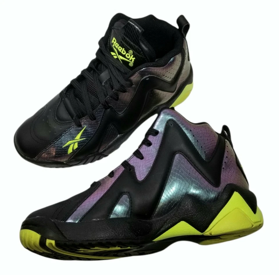 锐步经典 Kamikaze II Mid 运动鞋男女通用青少年 5.5 码二手带盒 — 第 4/4 张图片