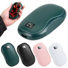 Pocket Portable Hand Warmer Rechargeable,5000mAh Electric Hand Warmer Power Bank