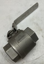 Stainless Steel Ball Valve 1 1/2  Connection NPT 1000 Wog CF8M