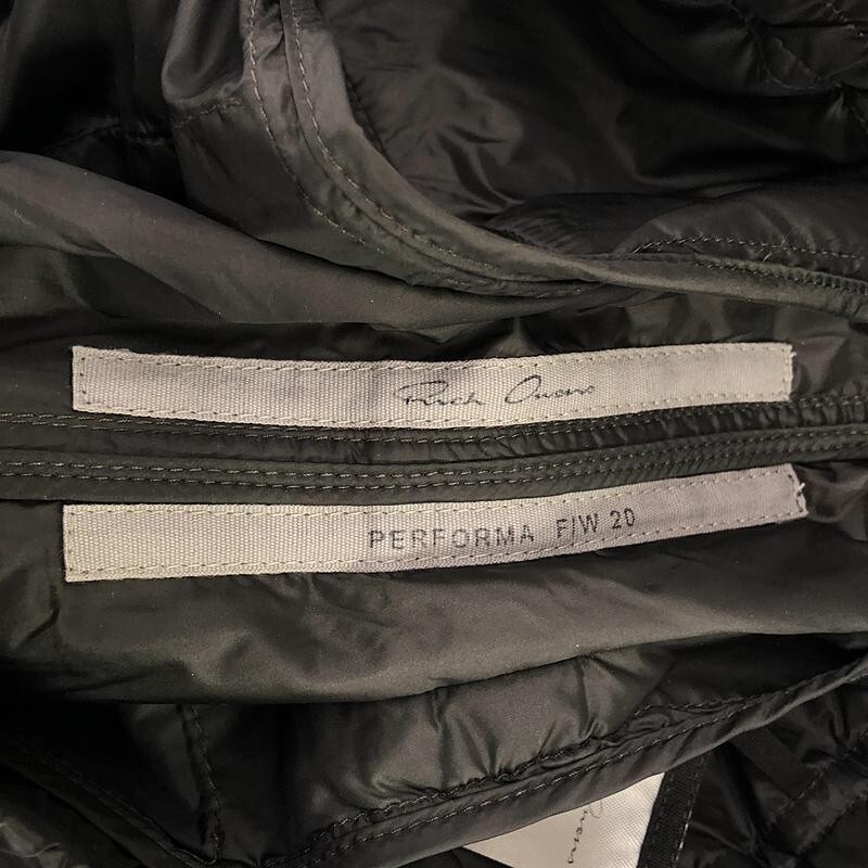 Rick Owens 2020FW drawstring zipped cuff joggers jogger