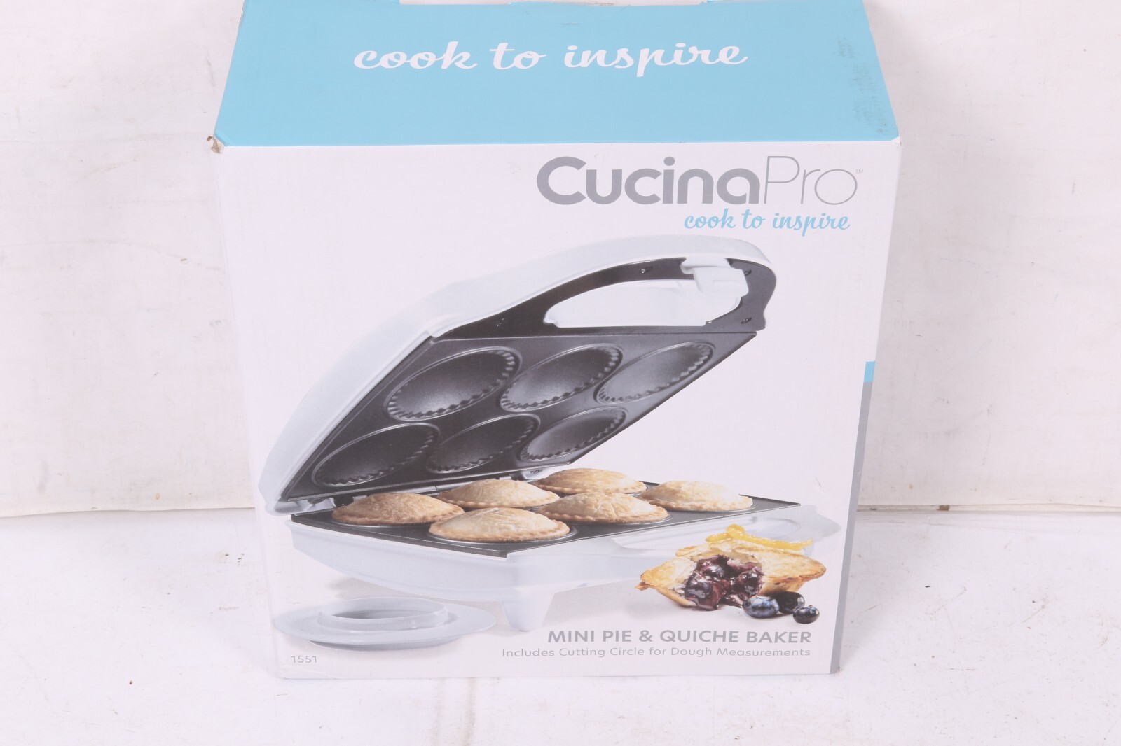 CucinaPro Mini Pie Maker and Quiche Baker Non Stick eBay