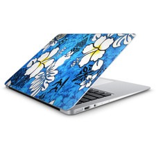 Skin Decal Wrap for Macbook Air 13 Inch 13" - Tropical Hibiscus Floral Pattern