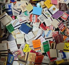 65 Vintage Full Unused Matchbooks No Dups Look - FRESH LOT