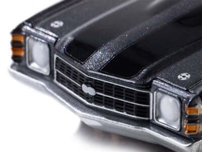 AFX 1972 Chevelle SS454 Black 22087 HO Scale Slot Car MegaG