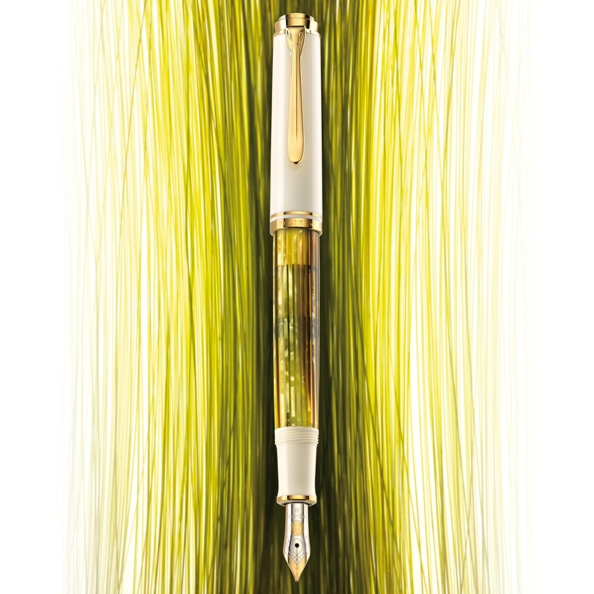 Pelikan Souverän® M400 Tortoiseshell White Fountain Pen 14K gold