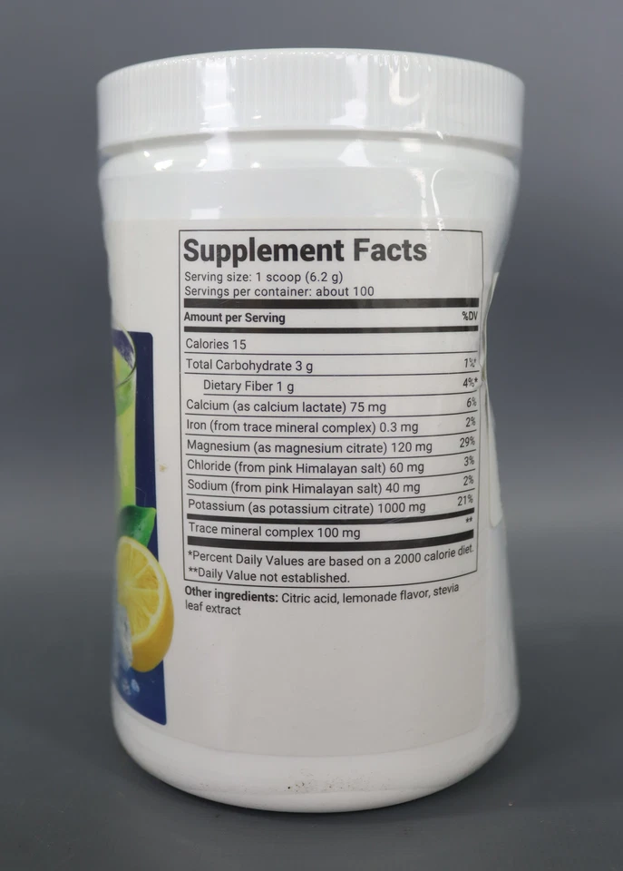 Dr. Berg Electrolyte Powder Lemonade 100 Servings (EXP:12/31/2025) See picture - Image 4 of 4