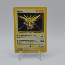 Pokemon Zapdos 20/130  Pokemon Base Set 2 Holo Rare on eBay